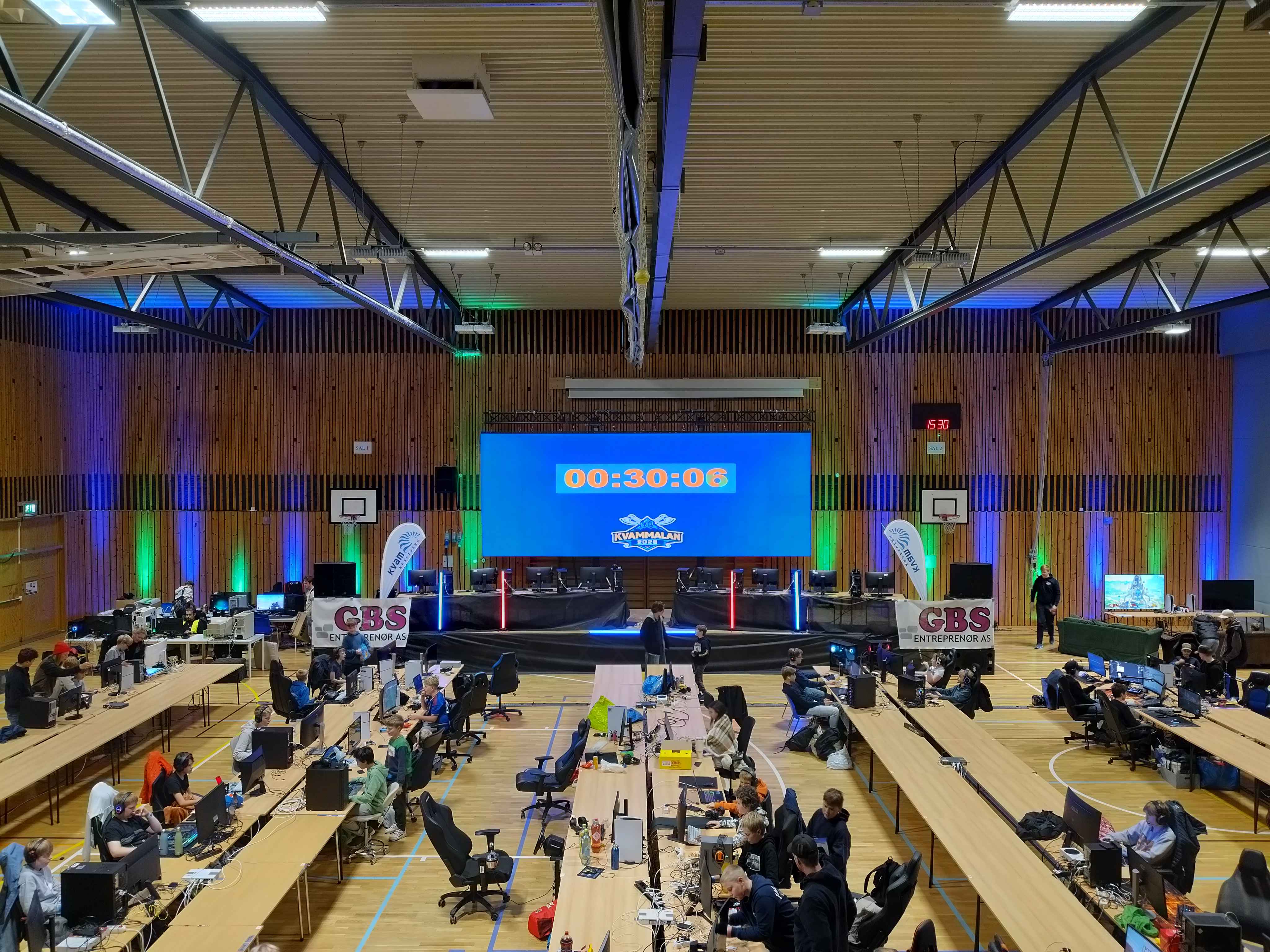 Stemningsbilete frå KvammaLAN 5
